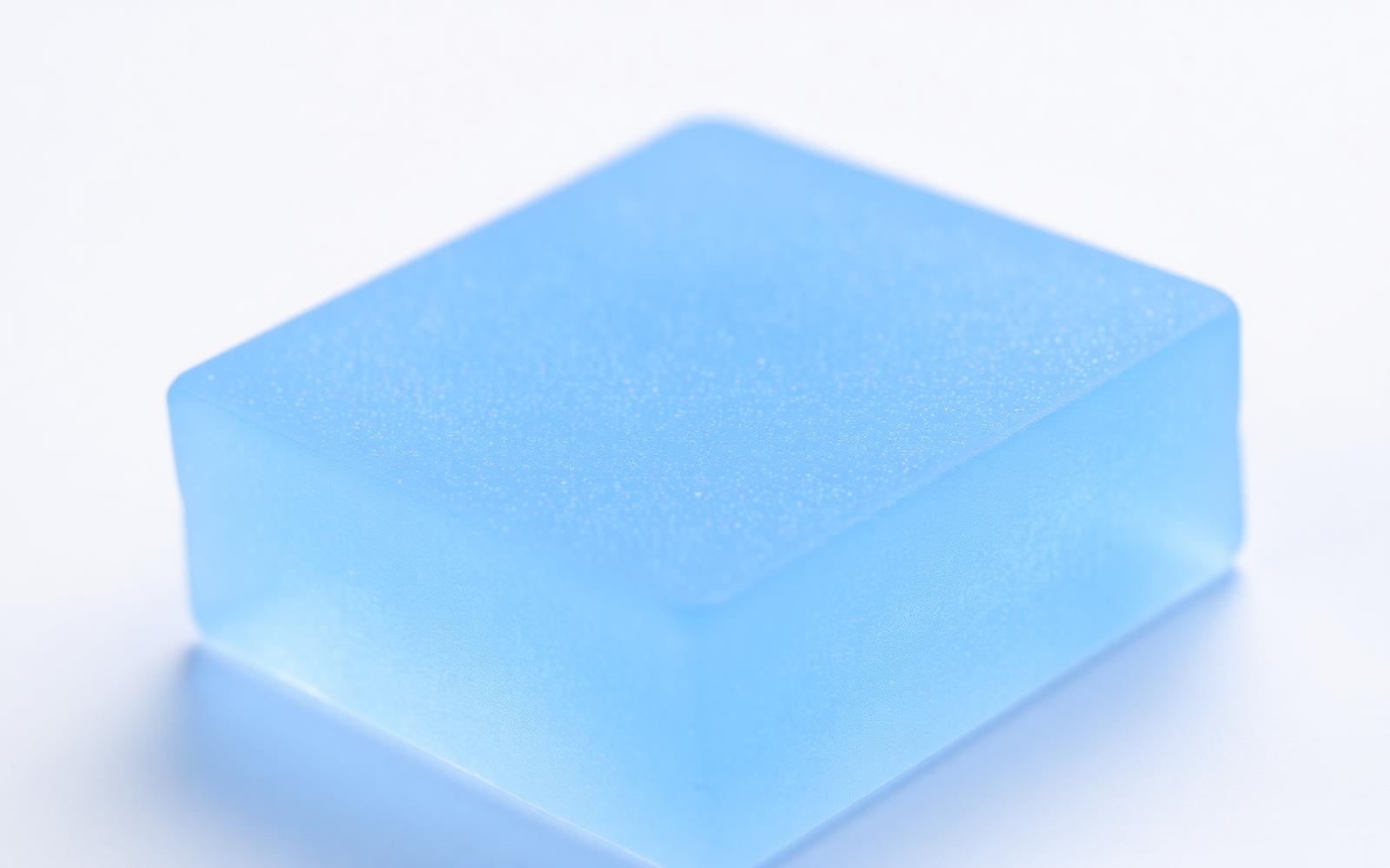 Aerogel nanoporous material macro view